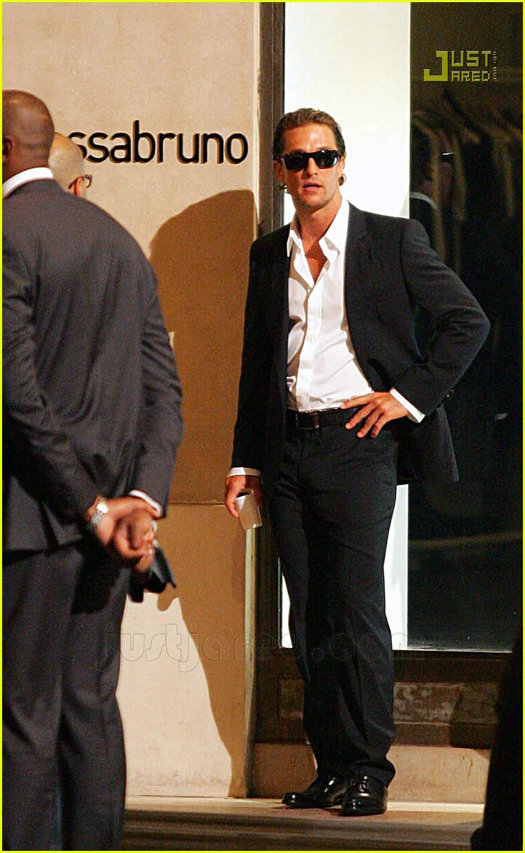 matthew mcconaughey dolce and gabbana