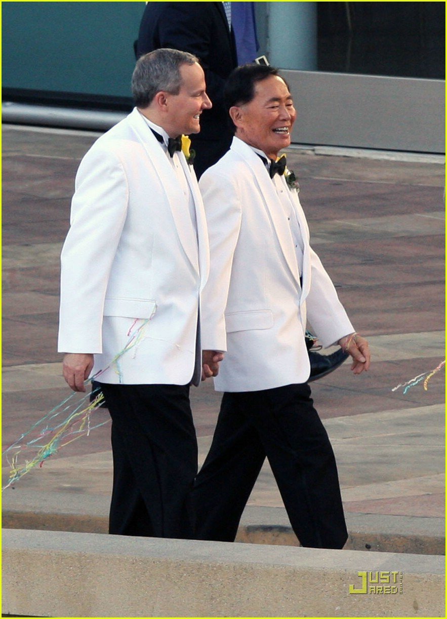George takei wedding photos