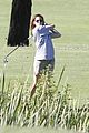 kristen stewart out golfing 09