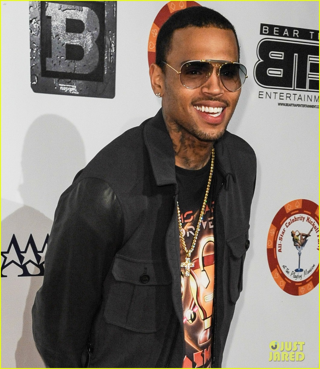 Chris Brown BTE AllStar Kickoff Party After Court Appearance