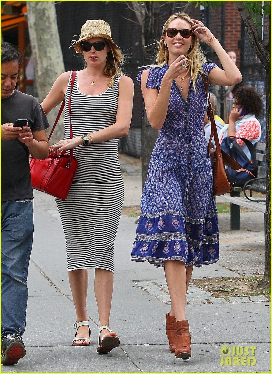 Full Sized Photo of doutzen kroes steps out in nyc with candice