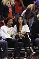 rihanna melissa forde cheer on clippers 11