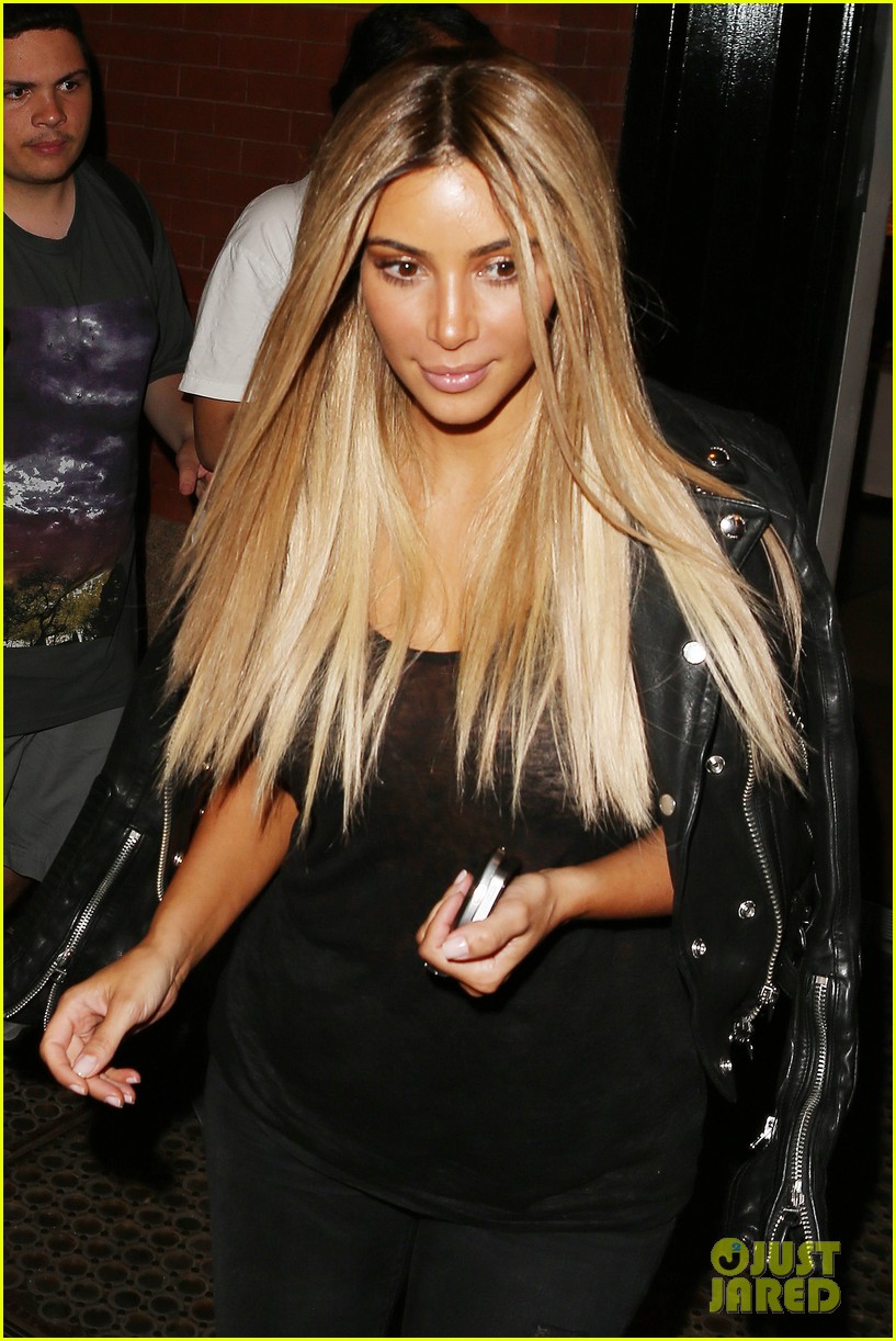 kim k blonde hair wig