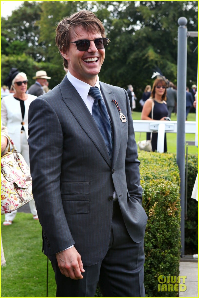 Full Sized Photo Of Tom Cruise Wears His Hair Messy At Goodwood 14