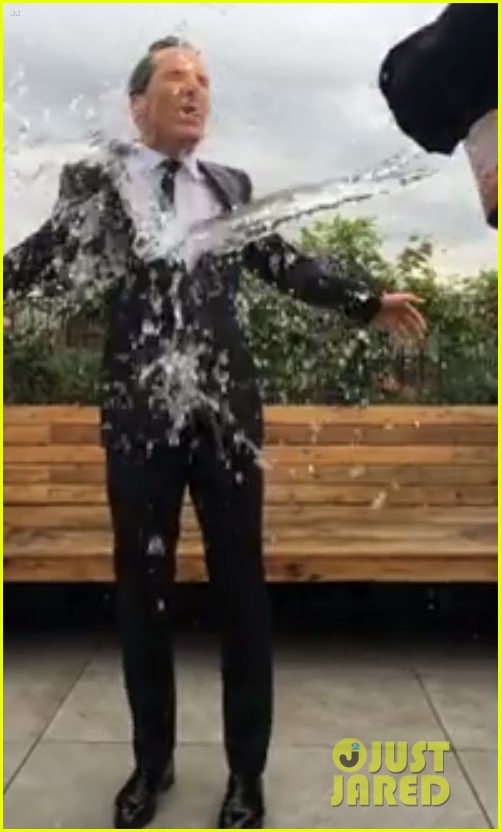 Benedict Cumberbatch NAILED Ice Bucket Challenge