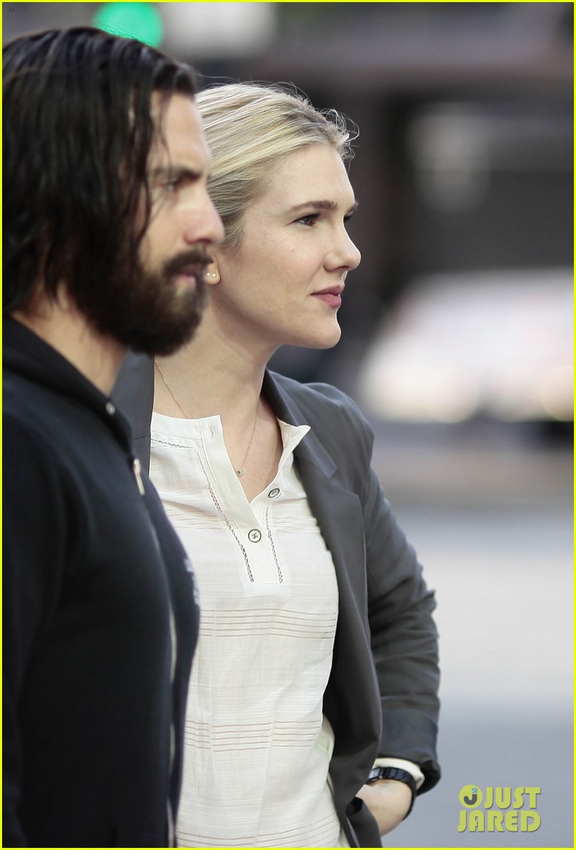 Full Sized Photo Of Milo Ventimiglia Sports Fake Tattoos For