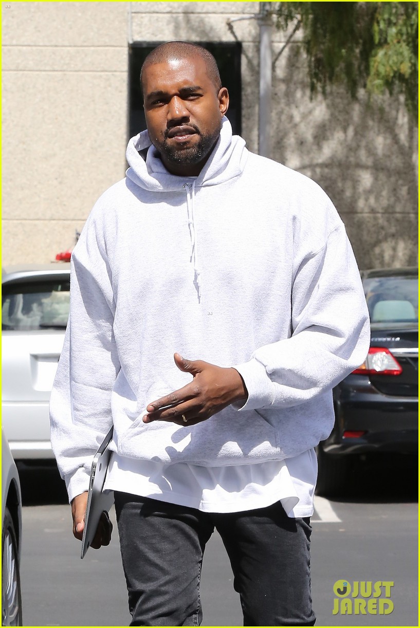kanye white hoodie