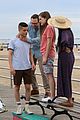 rami malek christian slater do a beachside photo shoot 13