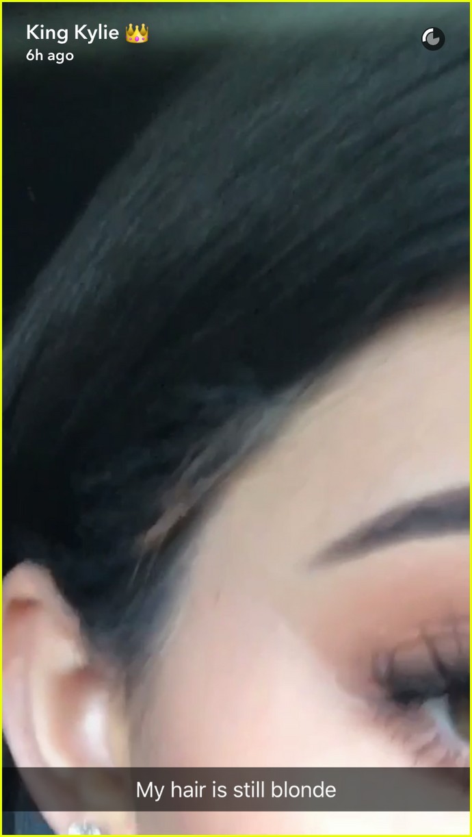 Kylie Jenner Debuts Dark Bob Haircut After Blonde Dye Job