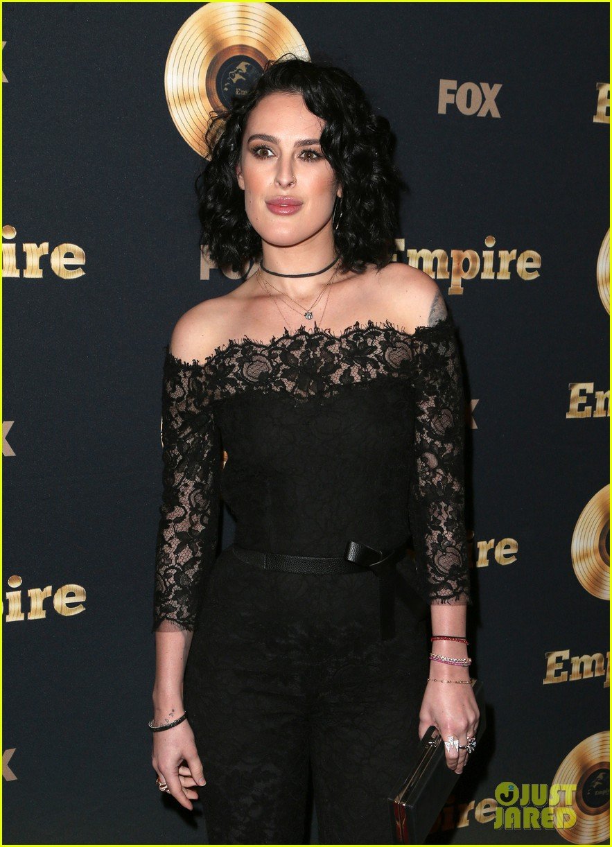 Full Sized Photo of rumer willis celebrates her first empire episode at