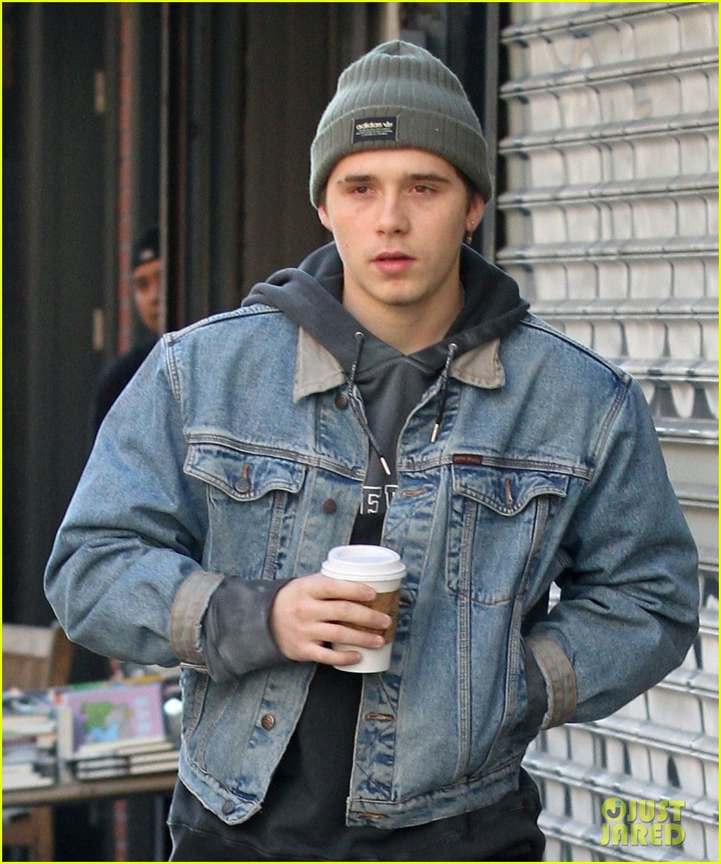 brooklyn beckham denim jacket
