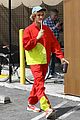 justin bieber red jacket pants 14