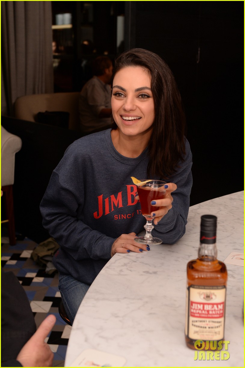 Full Sized Photo of mila kunis celebrates prohibition repeal 85th