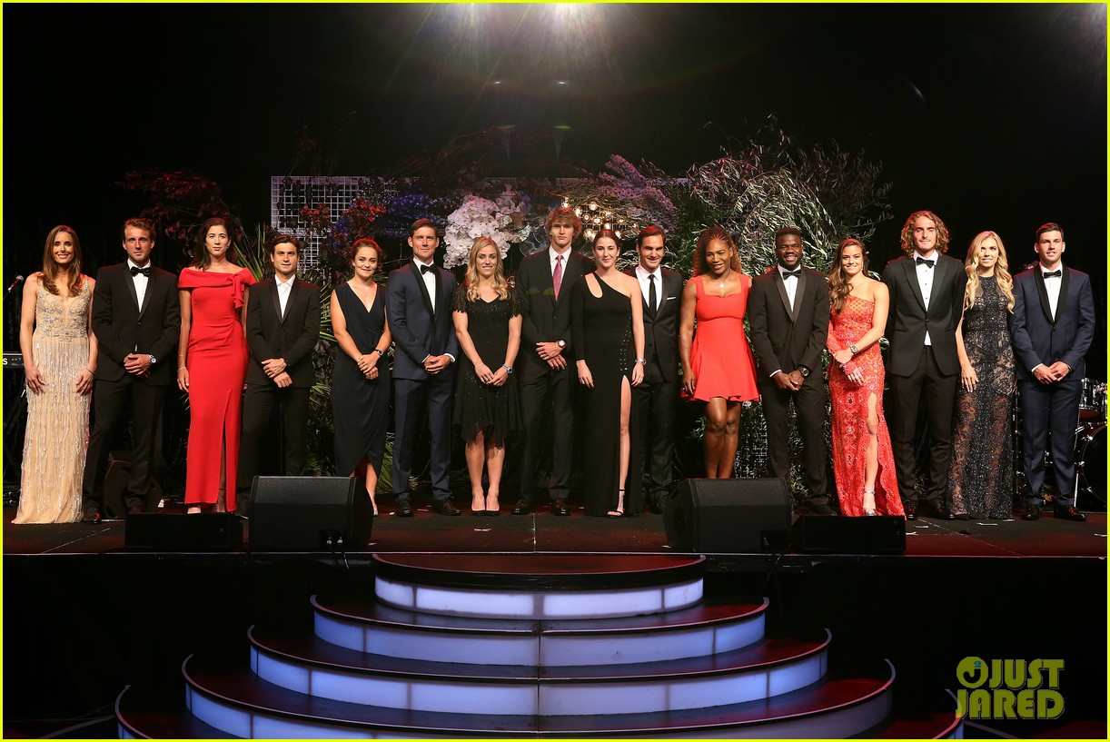 Full Sized Photo of serena williams roger federer hopman cup 01 | Photo