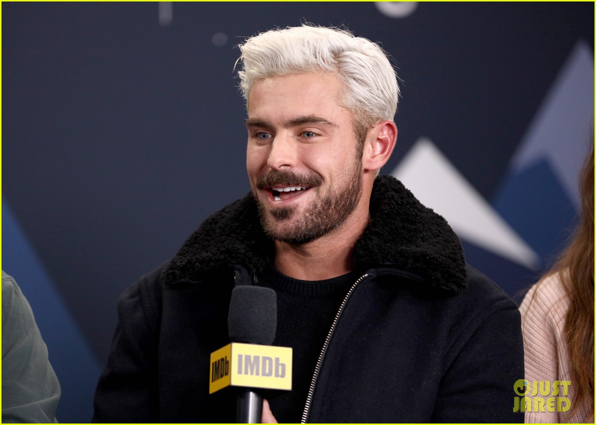 Full Sized Photo Of Zac Efron Debuts Bleached Blonde Hair At