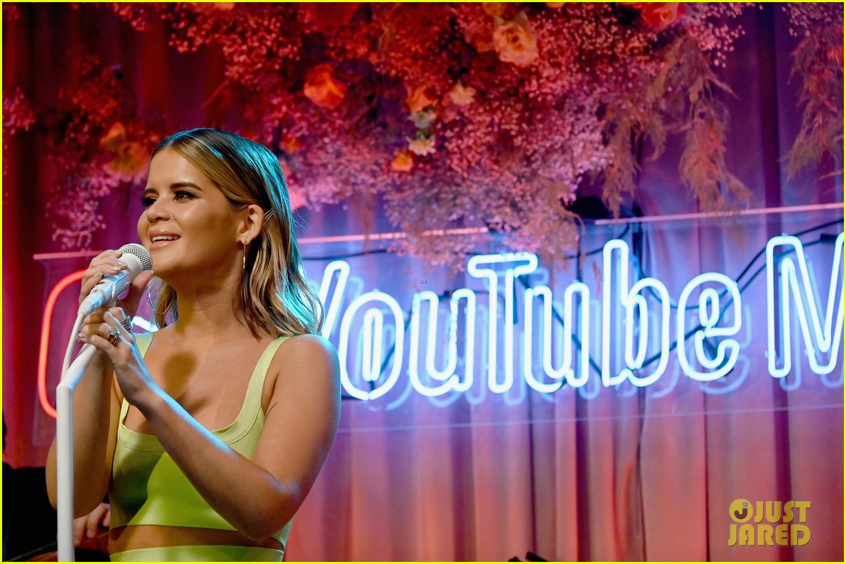 Full Sized Photo of maren morris celebrate new album girl with youtube