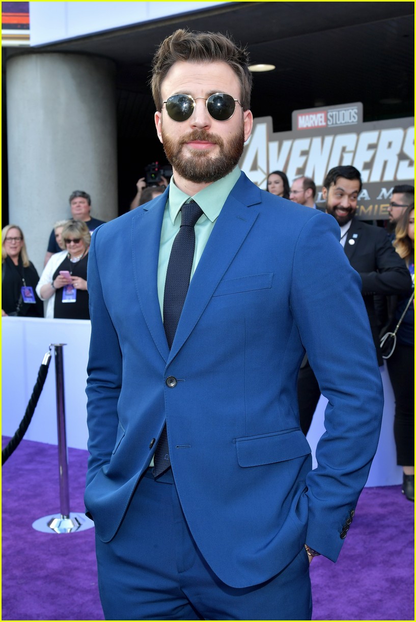 chris evans avengers endgame premiere