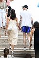 pete davidson margaret qualley hold hands venice 02