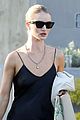 rosie huntington whiteley dons silk dress while grocery shopping 04