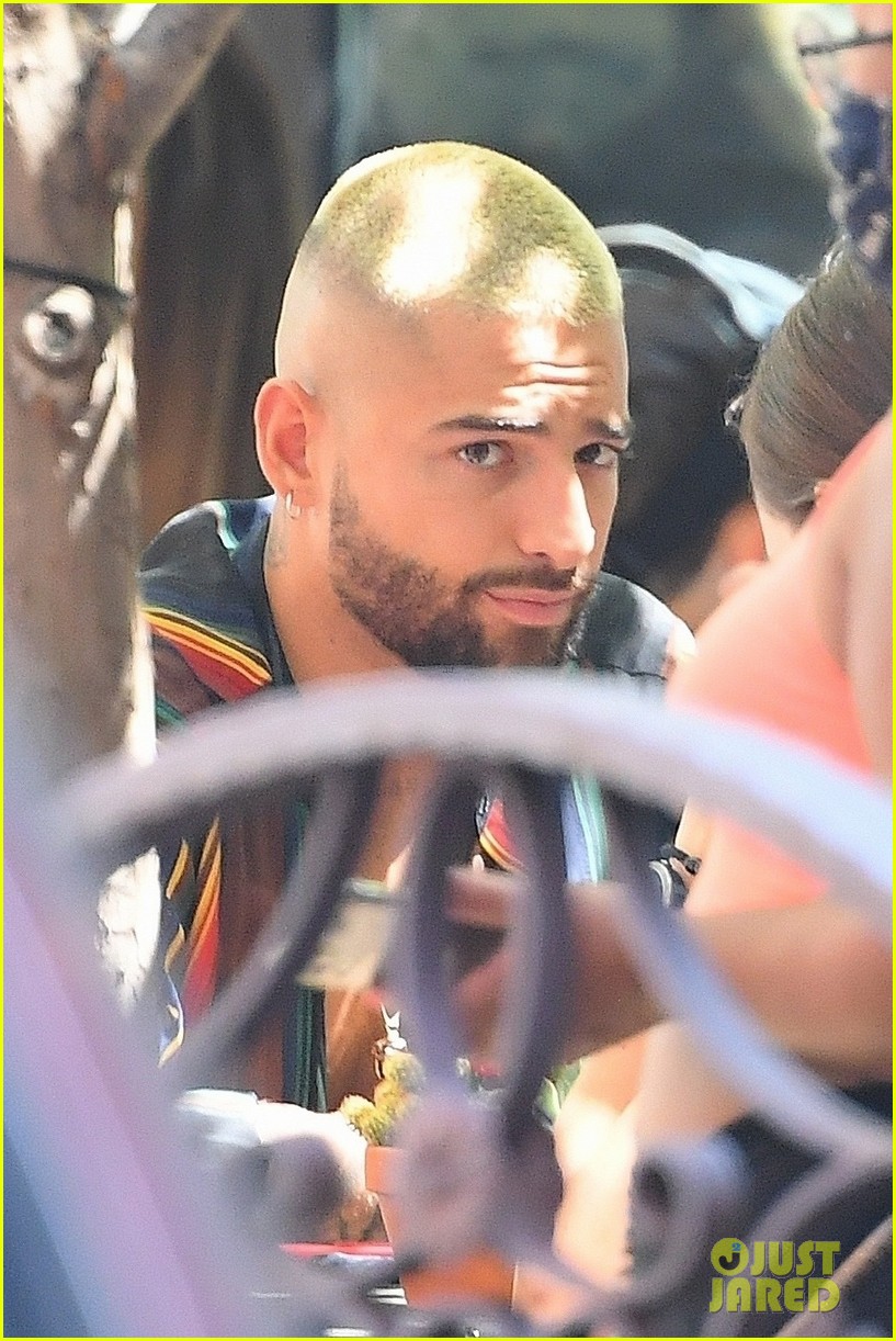 maluma packs on the pda with mystery woman in nyc 054474446