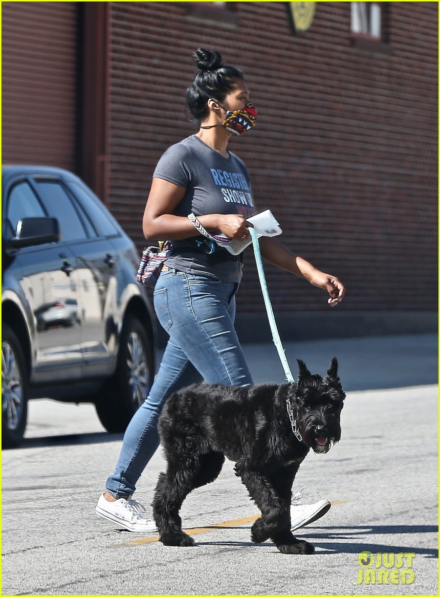 Full Sized Photo of taylor simone ledward shares message to vote 09