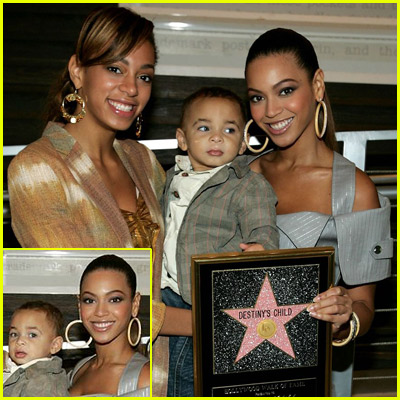 Stars  Hollywood Walk Fame on Beyonce S Nephew Daniel Smith   Beyonce Knowles  Celebrity Babies