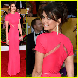  Dress on Nina Dobrev Looks Stunning On The Red Carpet At The 2013 Screen Actors