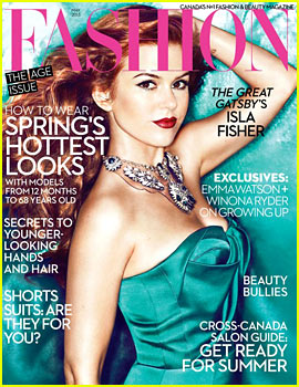 Isla Fisher Covers 'Fashion' May 2013