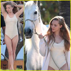 Amanda Seyfried Shows Off Her Graceful Ballet Moves During a Photoshoot - Just Jared
