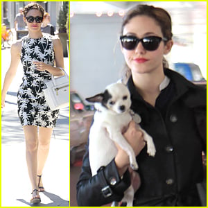Emmy Rossum Calls Out Autograph Hunters For Buying Refundable Plane Tickets