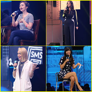 Lily Collins, Hannah Simone & More Celebrate We Day Seattle 2015
