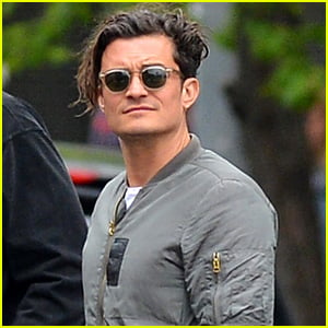 Orlando Bloom Makes it a Guys' Day Out in the West Village