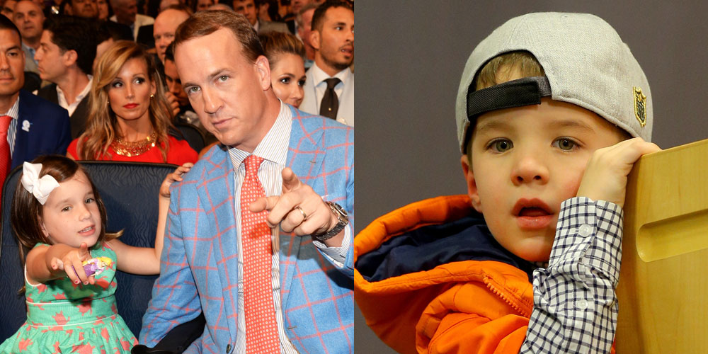 Peyton Manning's Kids Mosley & Marshall Are So Cute! (Photos)