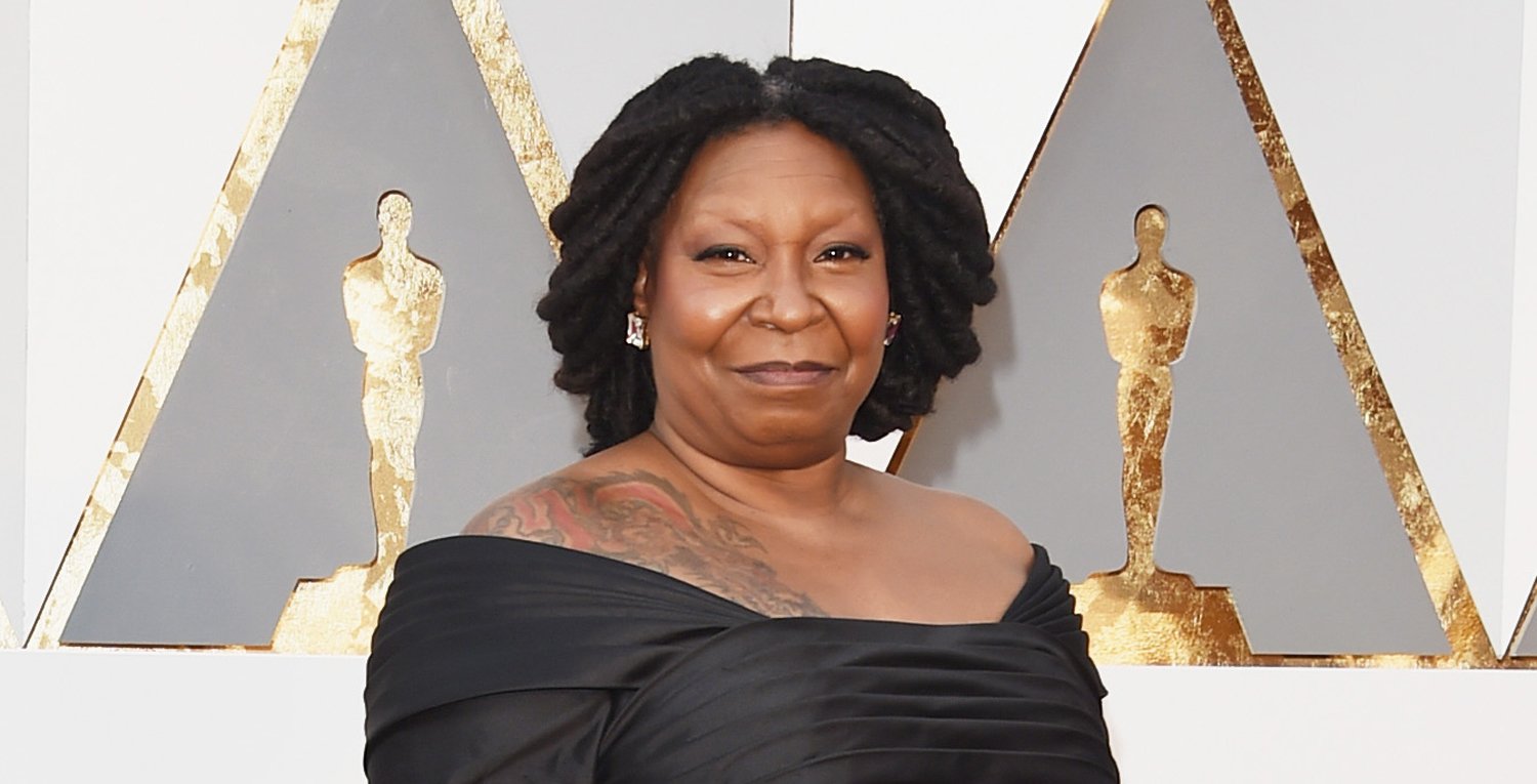 Whoopi Goldberg Shows Off Giant Shoulder Tattoo at Oscars 2016 2016