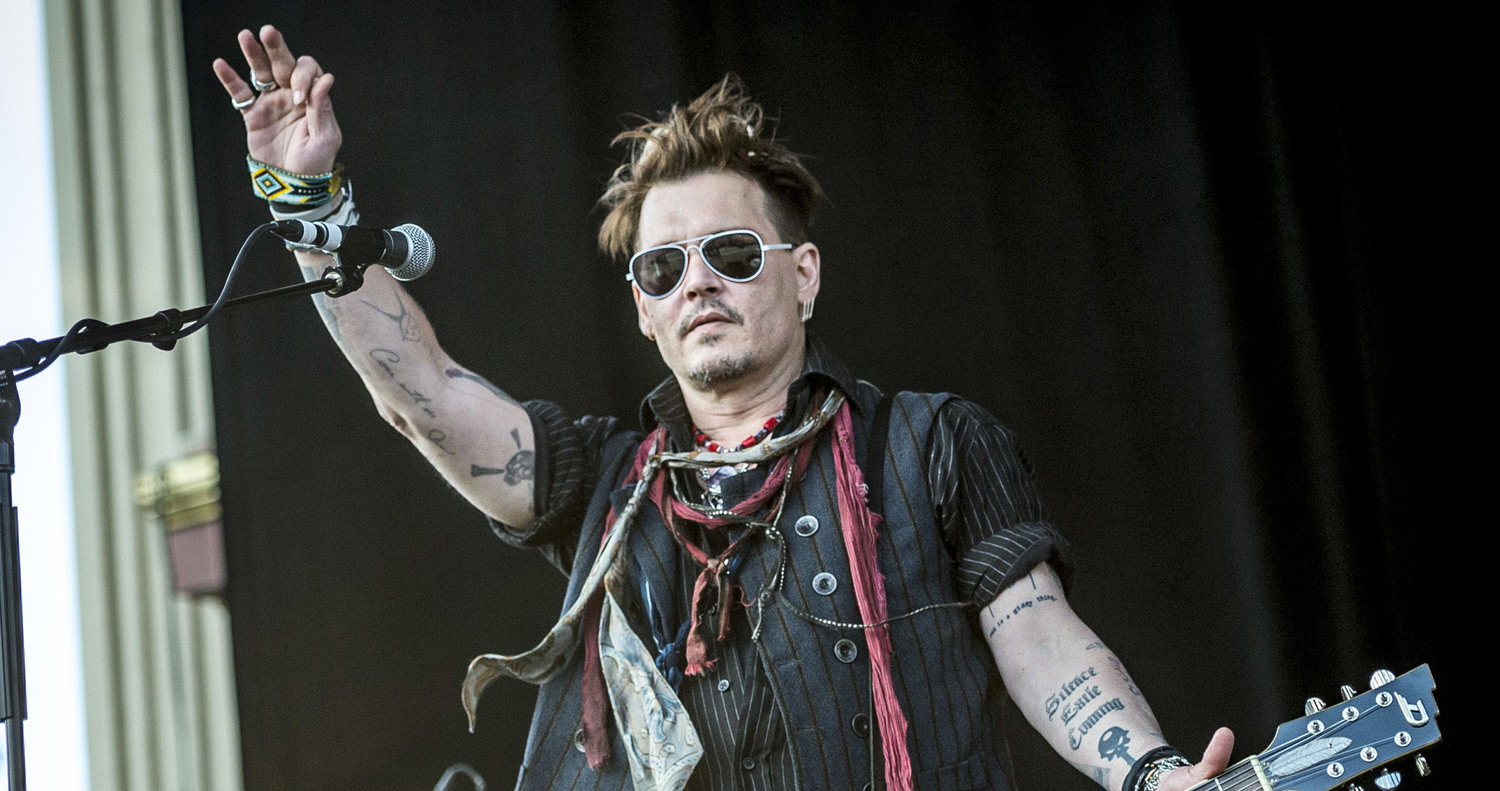 Johnny Depp Performs in Stockholm Amid Boycott Threats