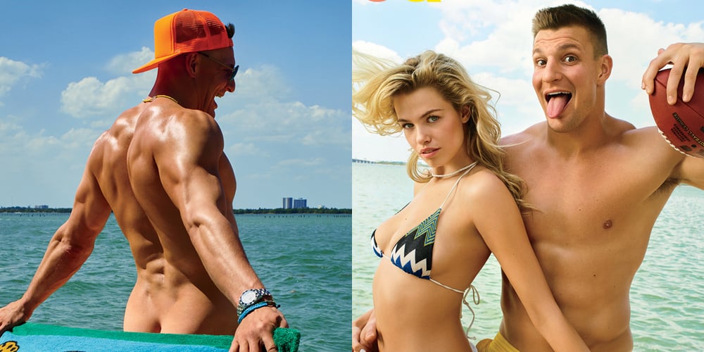 Rob gronkowski flashes his naked body in gq! see the.