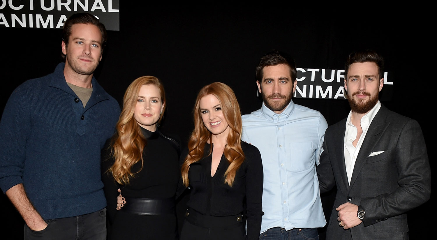 ‘Nocturnal Animals’ Cast Meets the Press at L.A. Photo