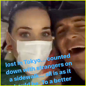 Katy Perry & Orlando Bloom Got Lost in Tokyo on New Year's Eve 2017!