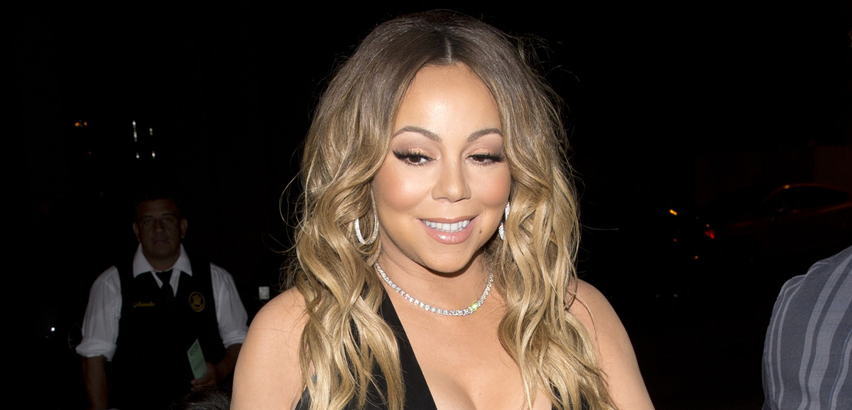 Mariah Carey Rocks a Super Sexy Dress for Dinner!