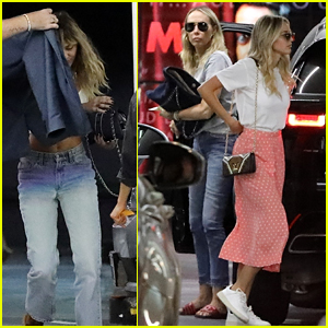Miley Cyrus Spends the Day with Kaitlynn Carter & Her Mom