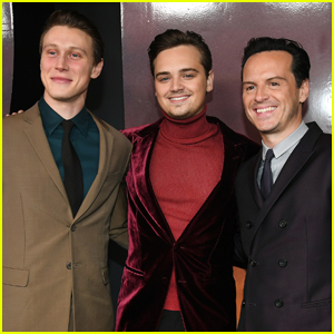 George Mackay, Dean-Charles Chapman, & Andrew Scott Buddy Up for '1917' Premiere!
