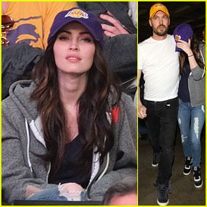 Megan Fox & Brian Austin Green: Lakers Game Date!