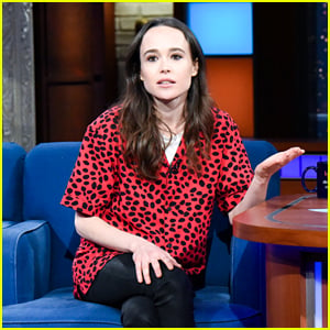 Ellen Page Tearfully Calls Out Trump Administration During ‘Colbert ...